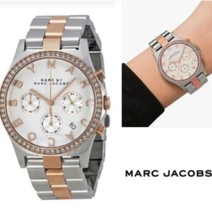 MARC JACOBS HENRY TWO TONE WATCH